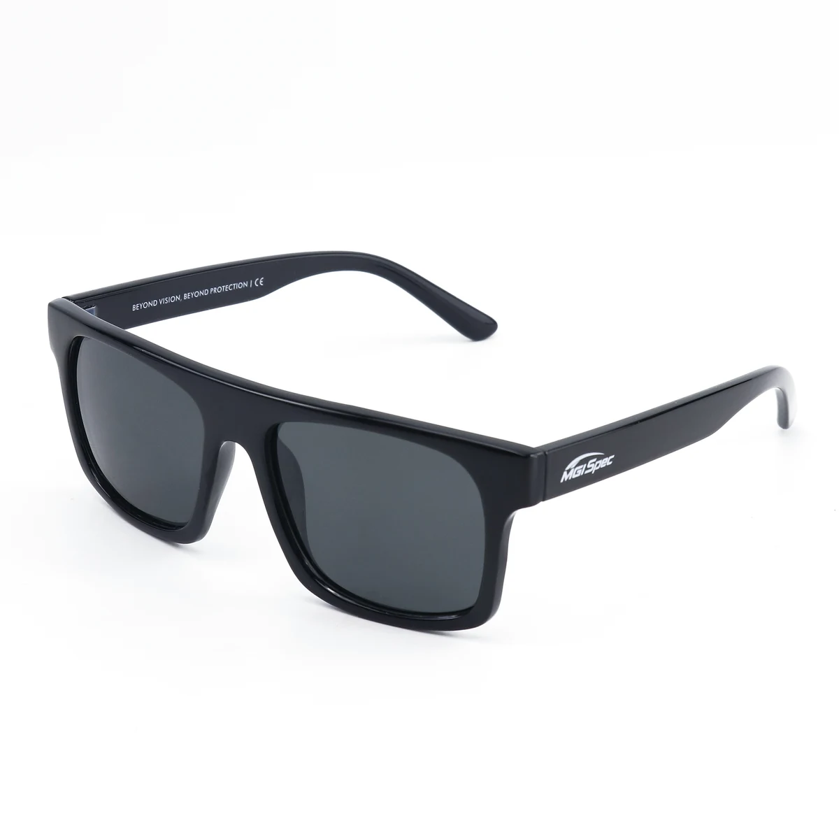 MGISpec Polarized Sunglass SG63 - Black Optical